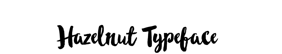 Hazelnut Typeface Schrift Herunterladen Kostenlos